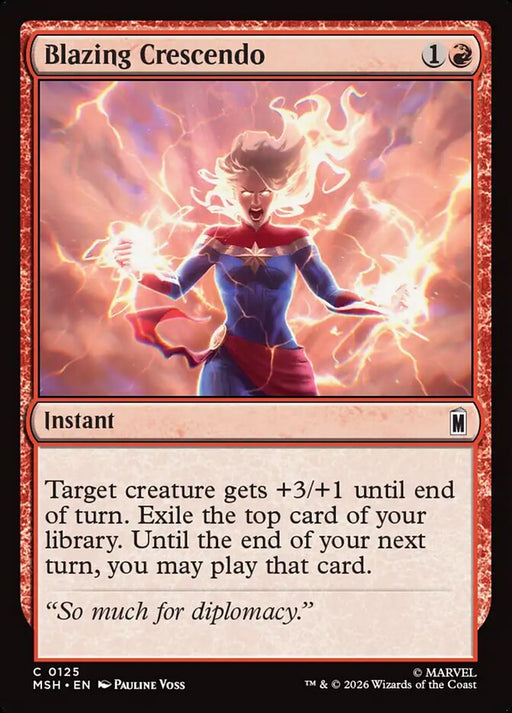Blazing Crescendo (Foil)