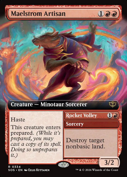 Maelstrom Artisan // Rocket Volley - Extended Art