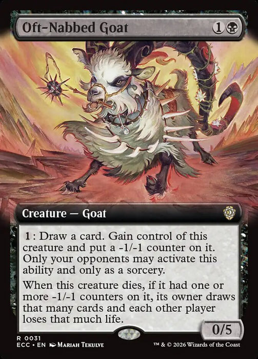Oft-Nabbed Goat - Extended Art