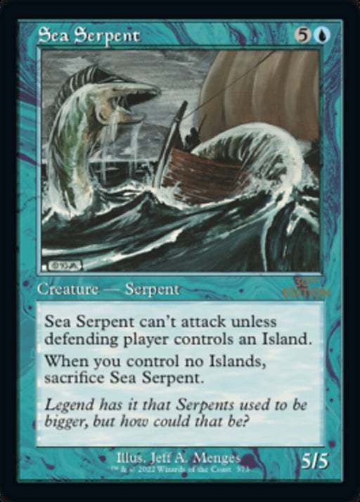 Sea Serpent - Retro Frame