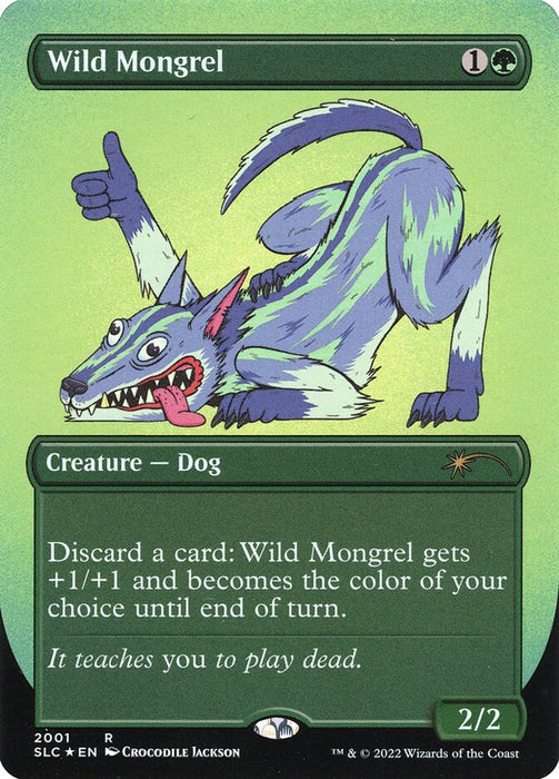 Wild Mongrel - Borderless - Full Art - Inverted