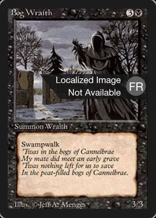 Apparition des marécages - Bog Wraith