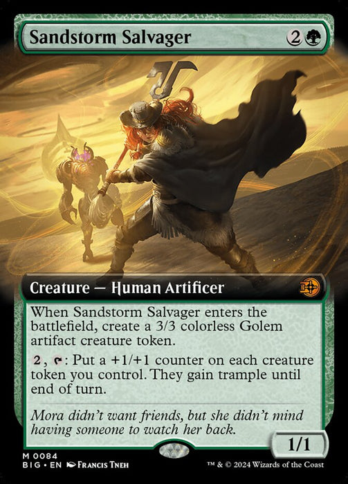 Sandstorm Salvager - Extended Art (Foil)
