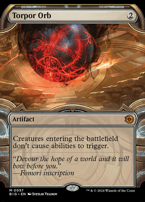 Torpor Orb - Borderless (Foil)
