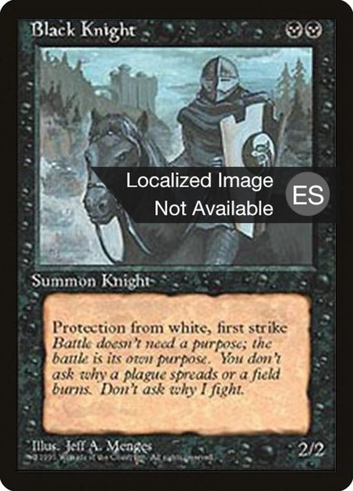 Caballero negro - Black Knight