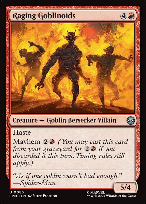 Raging Goblinoids (Foil)