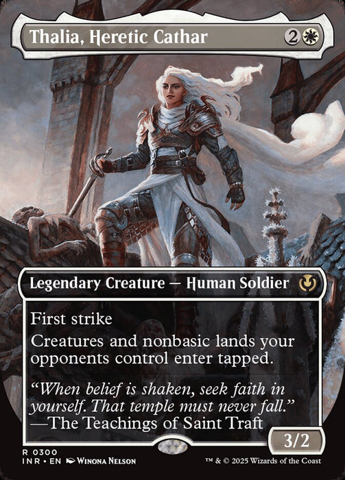 Thalia, Heretic Cathar - Borderless - Legendary