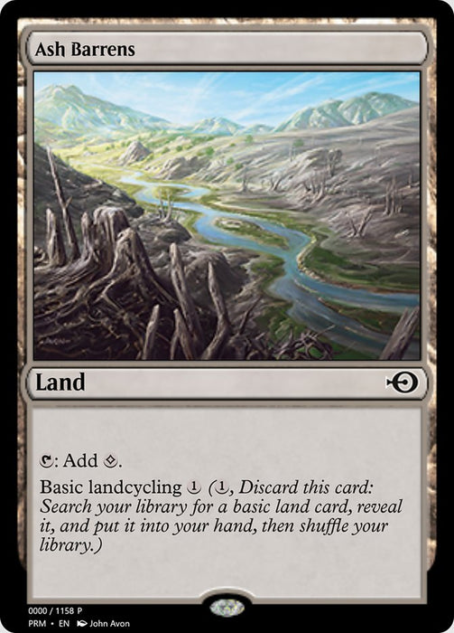 Ash Barrens (Foil)