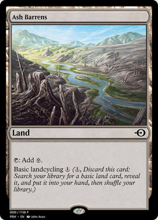 Ash Barrens (Foil)