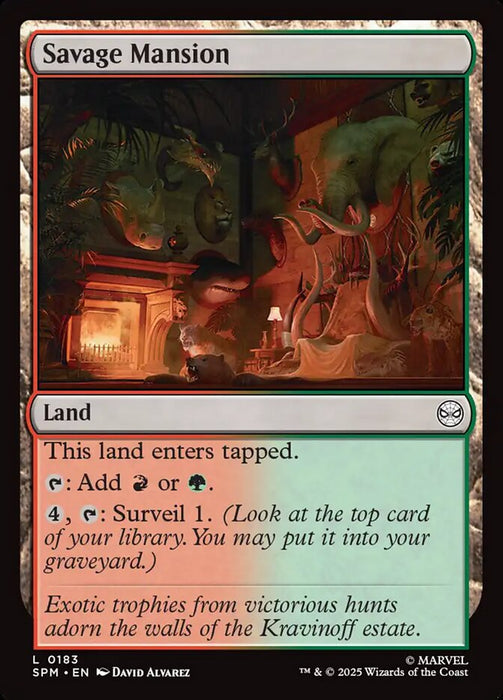 Savage Mansion (Foil)