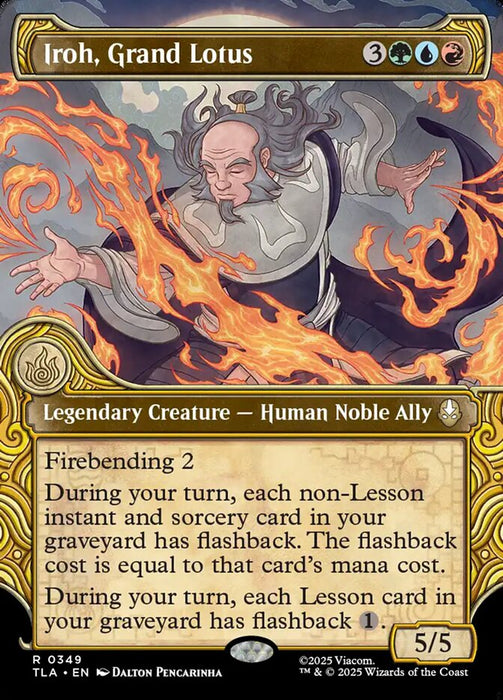 Iroh, Grand Lotus - Borderless - Legendary - Showcase