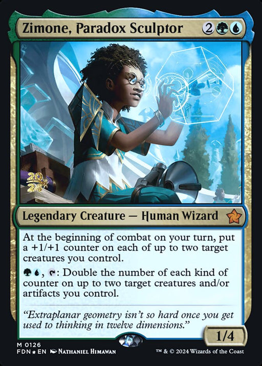 Zimone, Paradox Sculptor - Legendary (Foil)