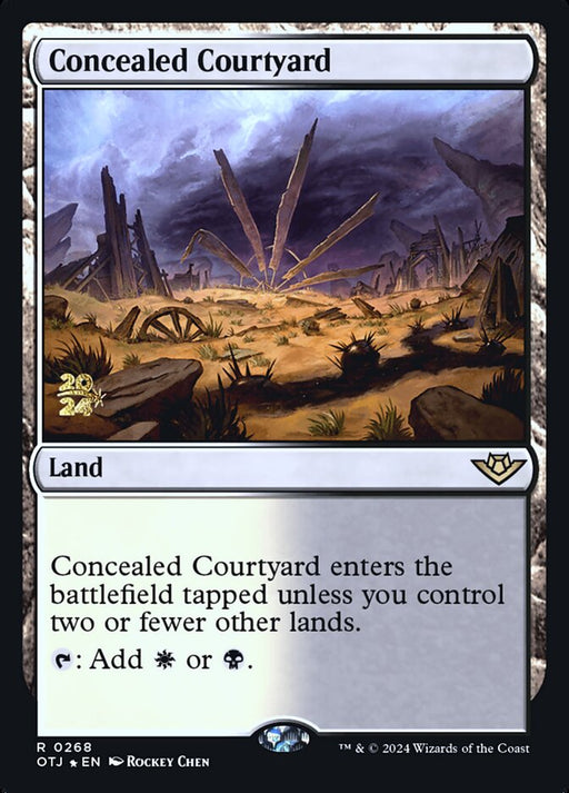 Concealed Courtyard (Foil)