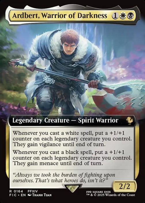 Ardbert, Warrior of Darkness - Extended Art - Legendary