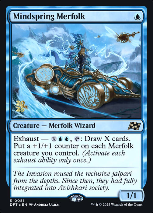 Mindspring Merfolk (Foil)