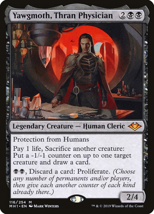 Yawgmoth, Thran Physician - Legendary