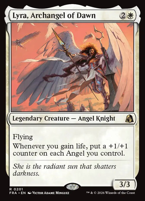 Lyra, Archangel of Dawn (Foil)