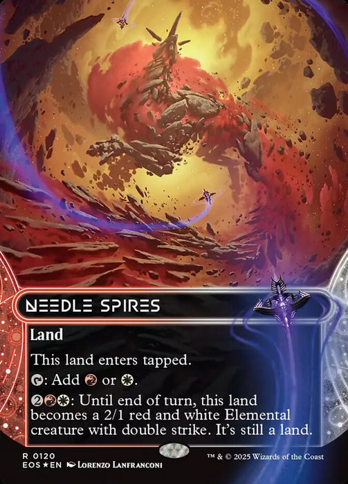 Needle Spires - Borderless (Foil)