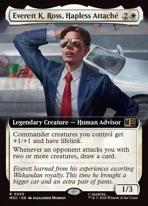 Everett K. Ross, Hapless Attaché - Extended Art - Legendary