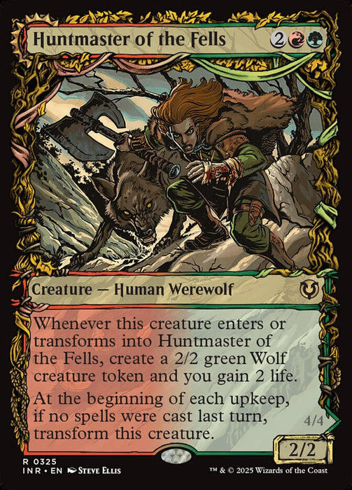 Huntmaster of the Fells // Ravager of the Fells - Showcase (Foil)