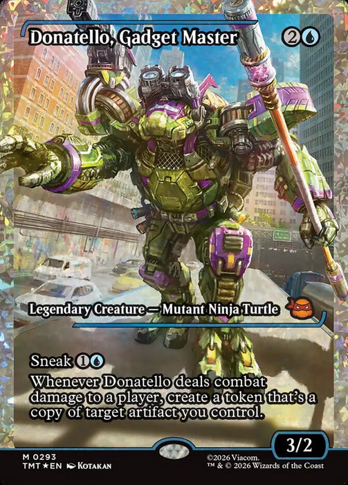 Donatello, Gadget Master - Legendary (Foil)