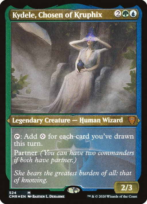 Kydele, Chosen of Kruphix - Etched - Inverted - Legendary - Etched (Foil)