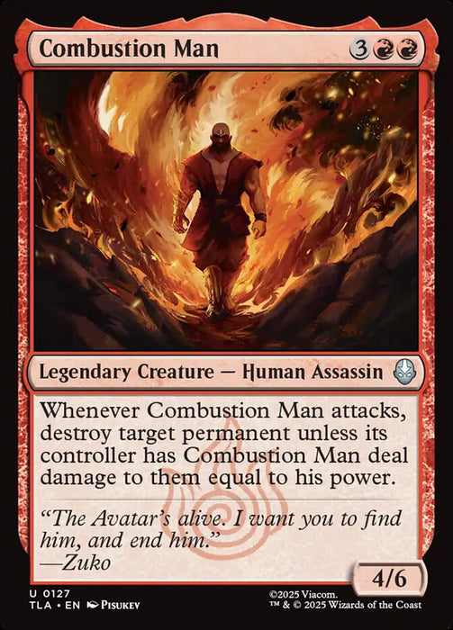 Combustion Man - Legendary