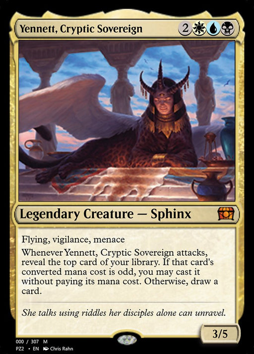 Yennett, Cryptic Sovereign - Legendary
