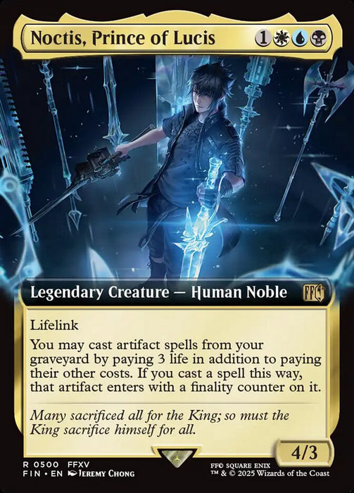 Noctis, Prince of Lucis - Legendary - Extended Art