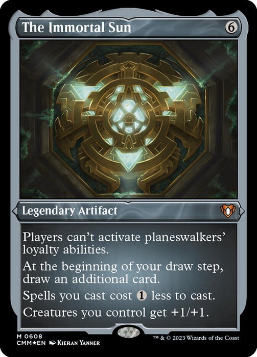 The Immortal Sun - Etched - Inverted - Legendary - Etched (Foil)