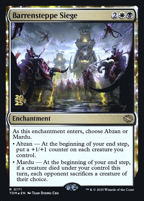 Barrensteppe Siege - Enchantment (Foil)