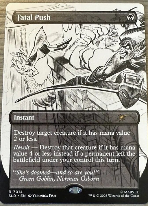 Fatal Push - Borderless - Inverted