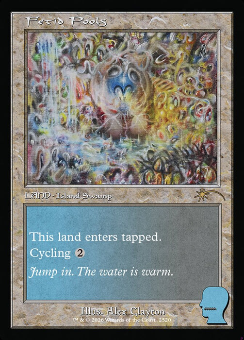 Fetid Pools - Retro Frame - Inverted