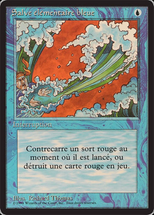 Salve élémentaire bleue - Blue Elemental Blast