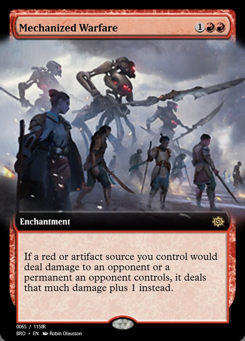 Mechanized Warfare (Foil)