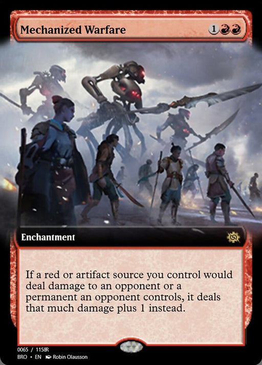 Mechanized Warfare (Foil)