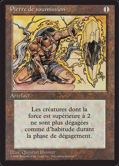 Pierre de soumission - Meekstone