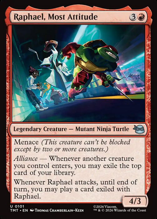 Raphael, Most Attitude - Legendary (Foil)