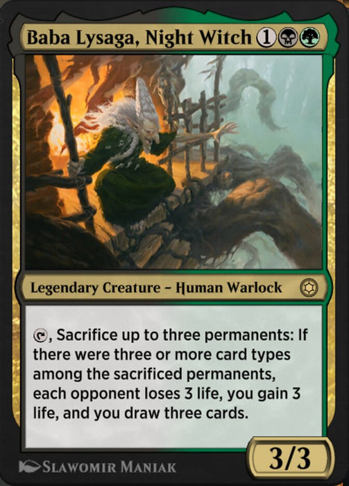 Baba Lysaga, Night Witch - Legendary