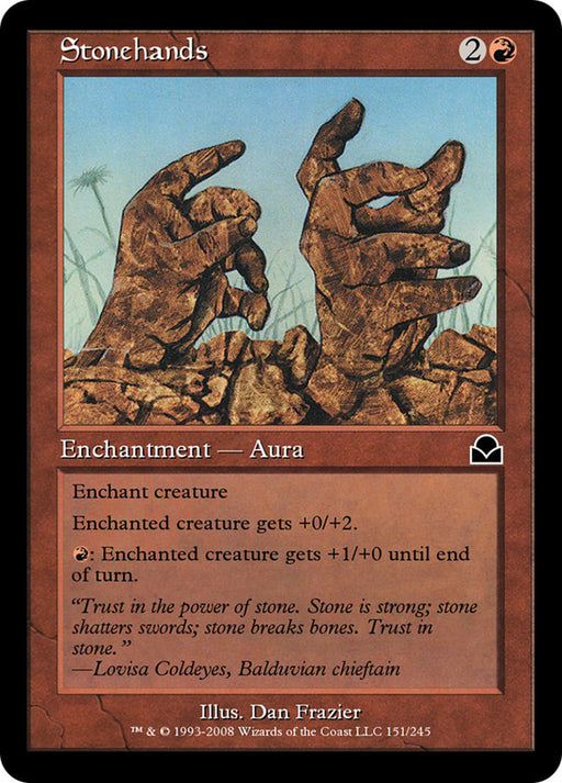 Stonehands (Foil)