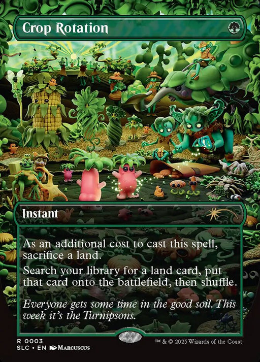 Crop Rotation - Borderless - Full Art - Inverted (Foil)