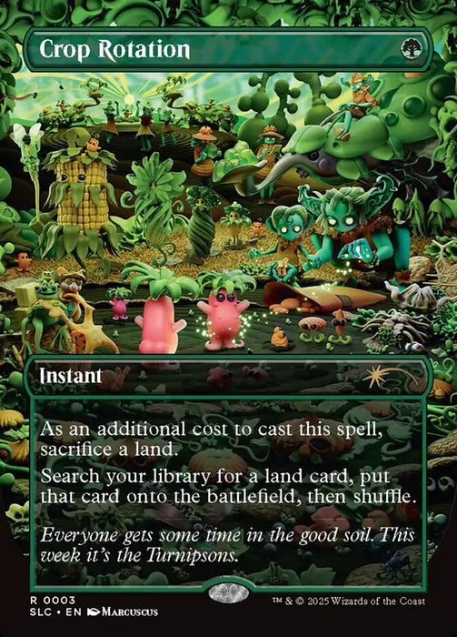 Crop Rotation - Borderless - Full Art - Inverted