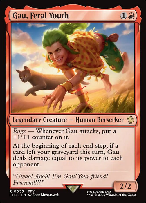 Gau, Feral Youth - Legendary - Surge Foil (Foil)