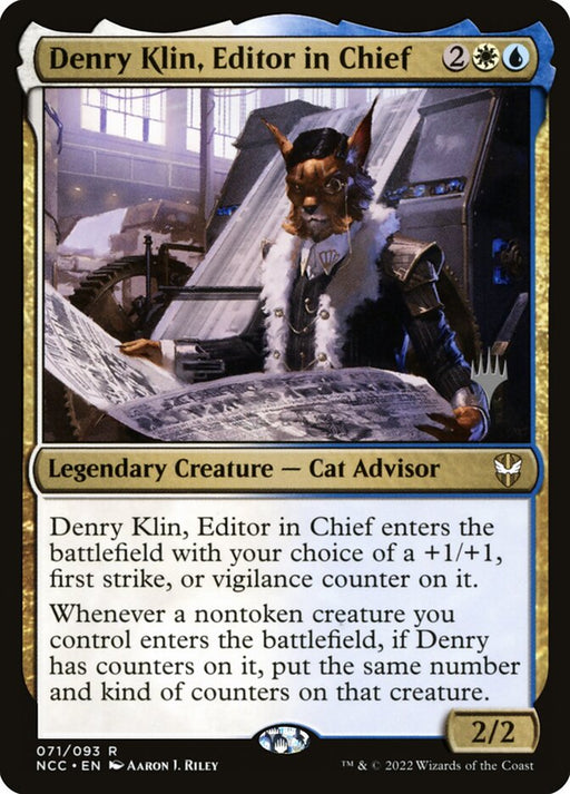 Denry Klin, Editor in Chief - Legendary (Foil)
