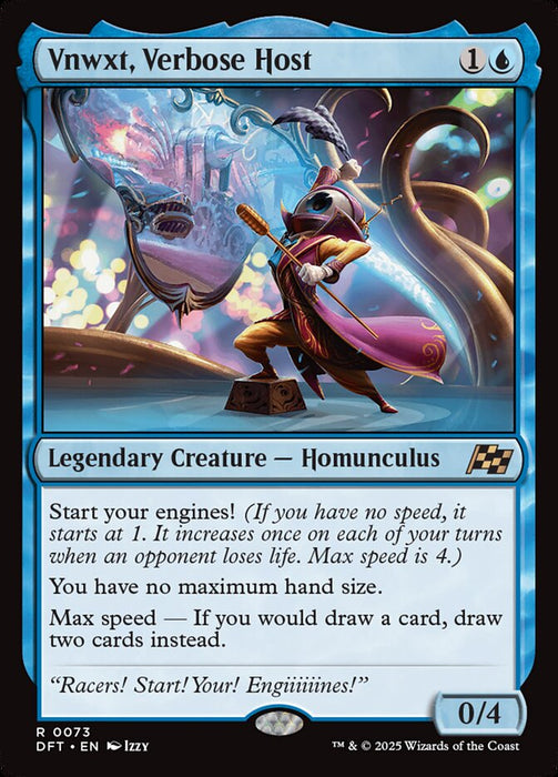 Vnwxt, Verbose Host - Legendary (Foil)