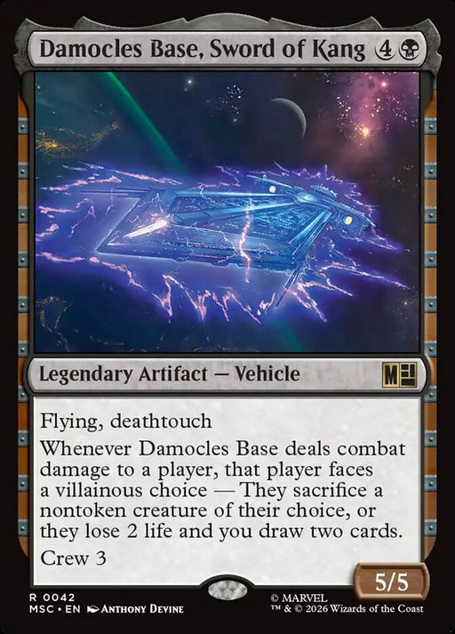 Damocles Base, Sword of Kang - Legendary - Surge Foil (Foil)