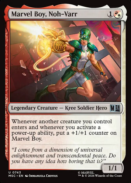 Marvel Boy, Noh-Varr - Legendary
