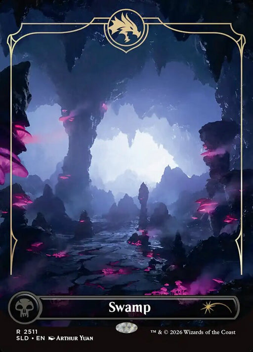 Swamp - Borderless - Full Art (Foil)