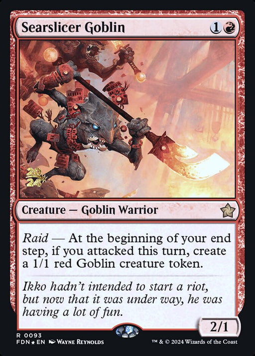 Searslicer Goblin (Foil)