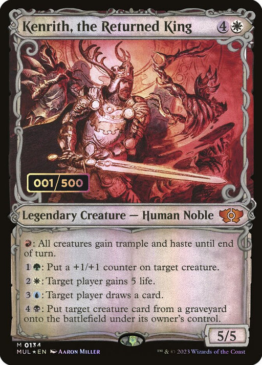 Kenrith, the Returned King - Legendary - Showcase (Foil)